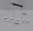 Axyaa Modern LED Pendant Chandeliers for Living Room Staircase Lighting