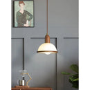 Axyaa Wabi Sabi Wooden Pendant Light for Bedroom, Restaurant, and Bar