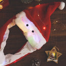Axyaa LED Santa Jumping Moustache Hat | Light Up Glow Christmas Gift