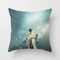 Axyaa Starry Sky Moon Cushion Cover - 45X45CM