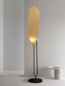 Axyaa Iron Floor Lamp - Vertical LED Light for Bedroom, Study, and Living Room