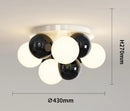 Axyaa Bubble Ball Cream Style Ceiling Lights, Modern & Simple Magic Bean Lamps
