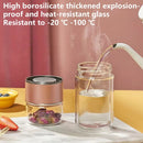 Axyaa Double Glass Teapot with Tea Separator Cup