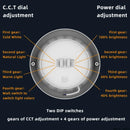 Axyaa LED Ceiling Light Dimmable Panel Kitchen Bedroom Bathroom Lamp