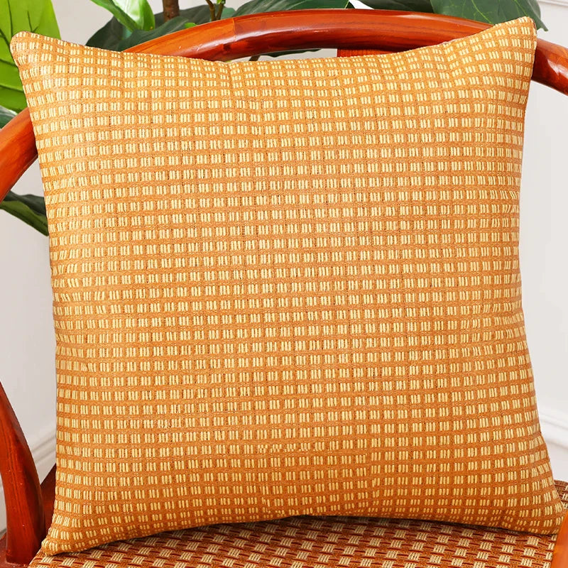 Axyaa Premium Woven Design Pillow Cover - Super Soft Accent Cushion Case