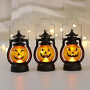 Axyaa Halloween LED Pumpkin Ghost Lantern Scary Candle Light Decoration