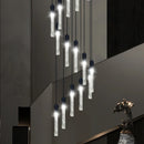 Axyaa Modern Bubble Crystal Pendant Light Fixture