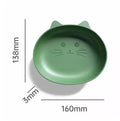 Axyaa Dipping & Cake Plates: Plastic Snack & Fruit Tableware