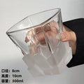 Axyaa Frosted Texture Ice Cup Glass Luxurious Whiskey Cup