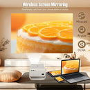 Axyaa Magcubic 4K Projector 650ANSI Auto Focus Android11 BT5.2 WIFI6 360° Home Cinema