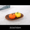 Axyaa Rattan Wicker Serving Baskets Set | 10 Styles for Restaurant Use
