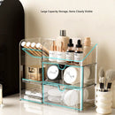 Axyaa Cosmetic Storage Box: Makeup Organizer with Drawers & Lipstick Holder