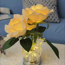 Axyaa Rose Blossom Floor Lamp: Nordic Style Bedroom Living Room Indoor Light