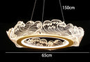 Axyaa Modern LED Pendant Light for Staircase Chandeliers in Living Room