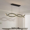 Axyaa Ring LED Pendant Chandeliers for Modern Living and Dining Rooms
