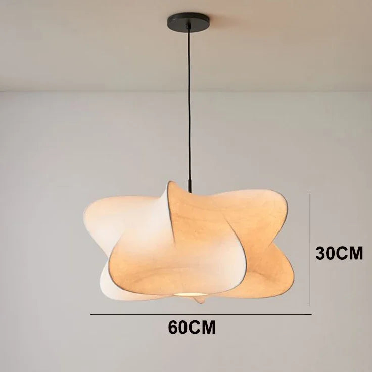 Axyaa Cirrus Silk Pendant Light - Unique Design for Living Room and Office