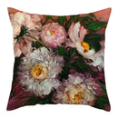 Axyaa Natural Flower Bird Linen Cushion Cover ��� Decorative Pillow Cases