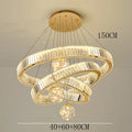 Luxury Crystal Chandelier: Axyaa Living Room Bedroom Ceiling Light