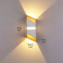 Axyaa Outdoor Cube Wall Light - Waterproof Modern Sconce for Garden and Porch