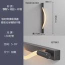 Axyaa Soft LED Wall Lamp: Nordic Style Luminescent Neon Tube for Bedroom