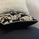 Nordic Floral Embroidery Pillow Cover 45x45, Axyaa Home Decor