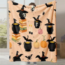 Axyaa Digital Cartoon Printed Flannel Blanket for Office & Leisure