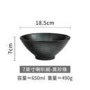Axyaa Large Ramen Bowl, Japanese Style Ceramic Soup Bowl, Creative Tableware