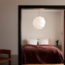 Axyaa Silk Fabric LED Pendant Chandelier for Living Room, Bedroom, Study & Restaurant
