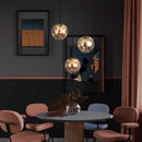 Axyaa Modern Pendant Light LED Chandelier for Dining Room Ceiling Decor