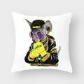 Axyaa Cat Print Pillowcase 45*45cm