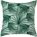 Axyaa Plants Print Linen Cushion Cover for Stylish Home Decor 45*45cm