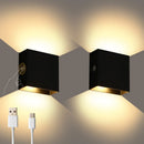 Axyaa Motion Sensor LED Outdoor Wall Light IP65 Waterproof