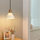 Axyaa Mini Ash Ceramic LED Pendant Light for Home Indoor Decor