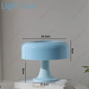 Axyaa Bauhaus Mushroom Lamp - Minimalist Decorative Lighting with E14 Base or Fixed LED