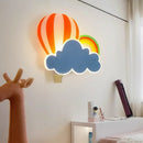 Axyaa Clouds Wall Lamps: Modern Kid's Bedroom Sconce Indoor Lighting