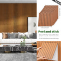 Axyaa 3D Stereo Self-Adhesive Grille Wall Stickers - 10 Pieces | 40*40 cm Square Sheets
