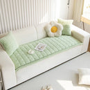 Axyaa Plush Fur Sofa Cushion: Modern Home Decor, Fluffy & Anti-Slip Seat Protection