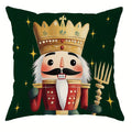 Nutcracker Pillowcase for Christmas Decor - Axyaa Home
