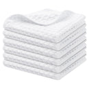 Axyaa Microfiber Dishcloth Set of 6 for Home Cleaning and Polishing