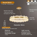 Axyaa Glass Art Chandelier for Living Room, Bedroom, Dining Room, and Hotel Villa