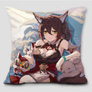 Axyaa Honkai Star Rail Pillowcase - Cosplay Cartoon Print Cushion Cover