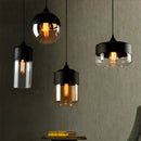 Axyaa Retro Glass LED Pendant Chandelier for Bedroom Dining Room Bar Restaurant