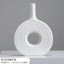 Axyaa Striped Vase Silicone Mold for Resin, Concrete, Gypsum - Geometric Flowerpot Ornament