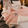 Axyaa Winter Velvet Blanket | Cozy & Weighted | Single/Double Bed Size