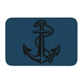 Axyaa Nautical Compass Anchor Rudder Printed Small Non-slip Doormat