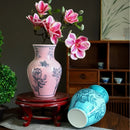 Axyaa Blue & White Porcelain Vases, Ceramic Decor, TV Cabinets, Entrance Hall Arrangements