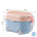 Axyaa Kids Toy Storage Box: Large Capacity Household Organizer for Snacks, Clothes, and More