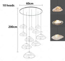 Axyaa Nordic Chandeliers for Dining Room Lighting Fixture
