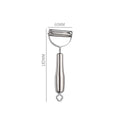 Axyaa Stainless Steel Vegetable Fruit Peeler Grater Knife - Kitchen Gadget