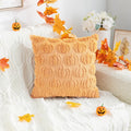 Halloween Plush Pumpkin Pillowcase by Axyaa
